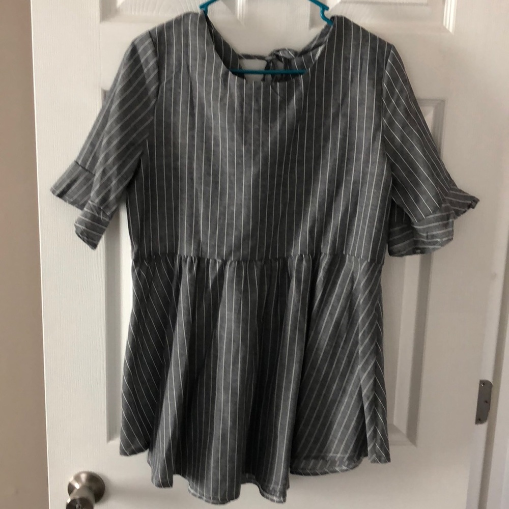 Peplum top